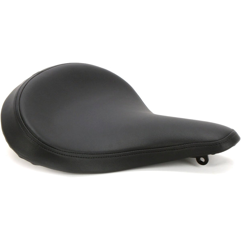 DRAG SPECIALTIES Seat - Spring Solo - Large - Black Vinyl - Smooth