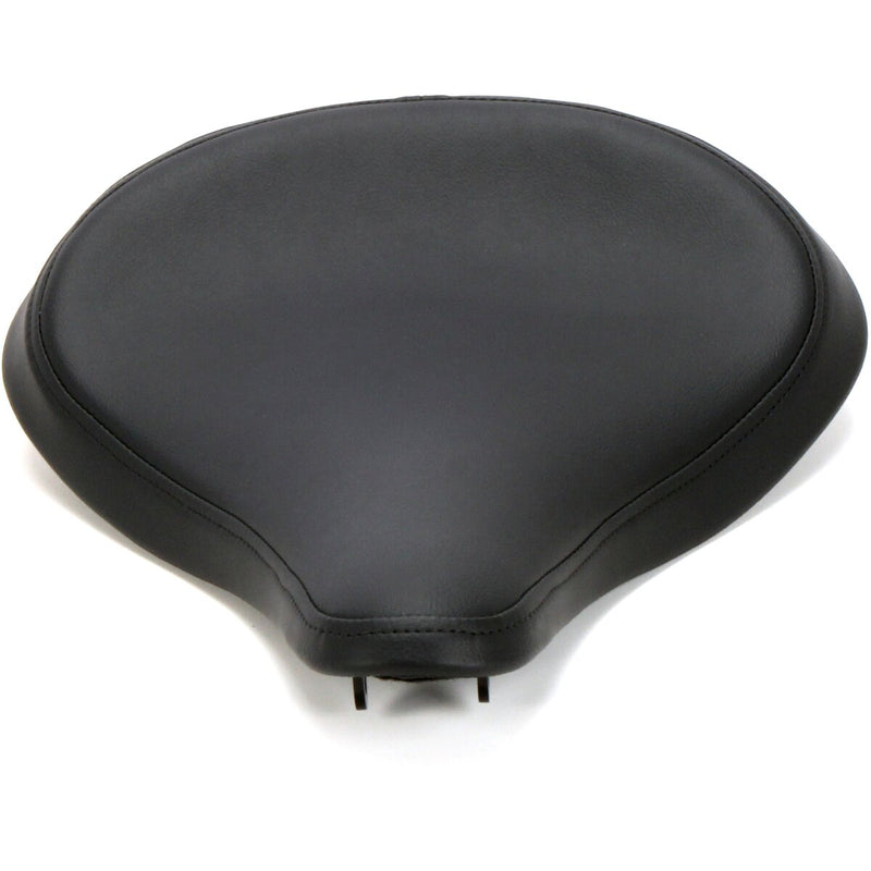 DRAG SPECIALTIES Seat - Spring Solo - Large - Black Vinyl - Smooth