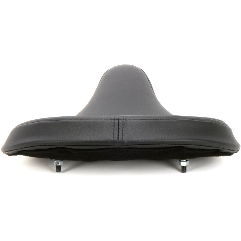 DRAG SPECIALTIES Seat - Spring Solo - Large - Black Vinyl - Smooth