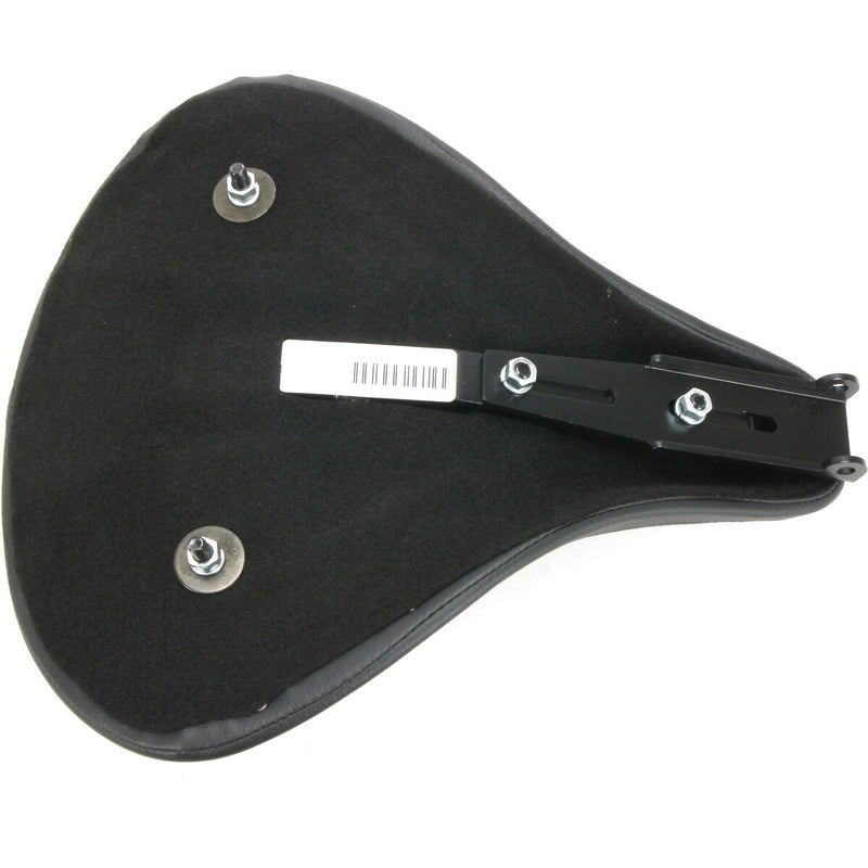 DRAG SPECIALTIES Seat - Spring Solo - Large - Black Vinyl - Smooth