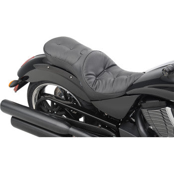 DRAG SPECIALTIES Ez Glide II™ Backrest Compatible Low-Profile Touring Seat - Pillow - Vegas '03-'17