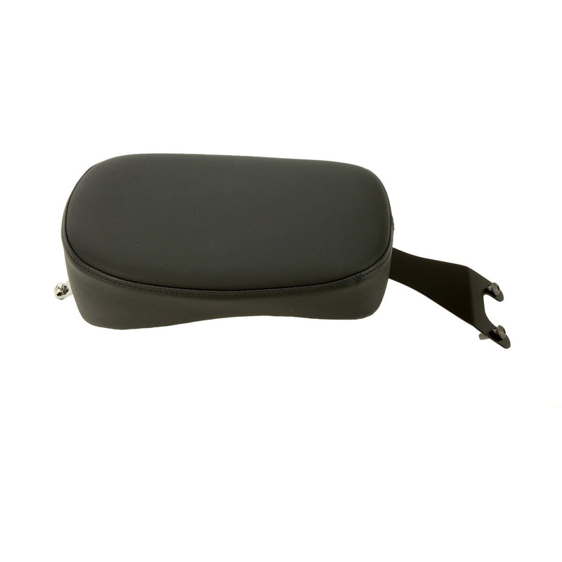 DRAG SPECIALTIES Bobber-Style Smooth Rear Pillion Pad Solar-Reflective Leather Seat - Black - Scout Bobber '18-'22