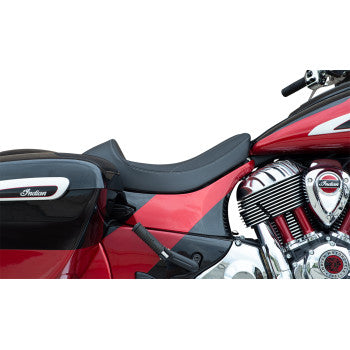 DRAG SPECIALTIES Solo Seat - Linear Stitched - Vinyl - Indian '14-'22