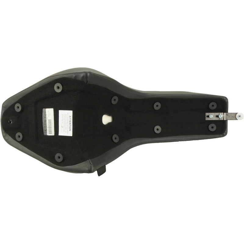 DRAG SPECIALTIES Predator III Double Diamond Black Stitch Vinyl Seat - Black - Scout '15-'22