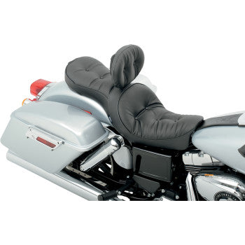 DRAG SPECIALTIES EZ Glide II Backrest - Large - Vinyl - Pillow