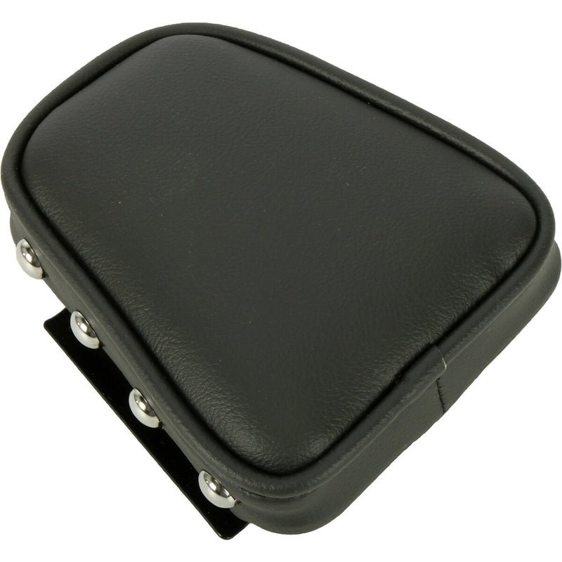 DRAG SPECIALTIES Tapered Smooth Studded Sissy Bar Pad - Black