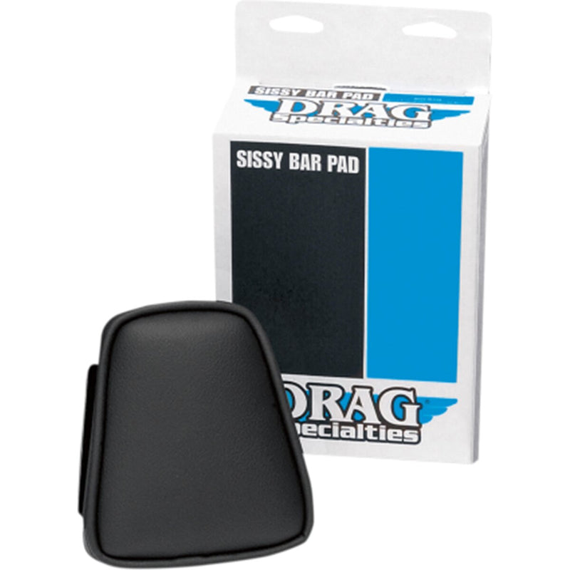 DRAG SPECIALTIES Tapered Smooth Sissy Bar Pad - Black