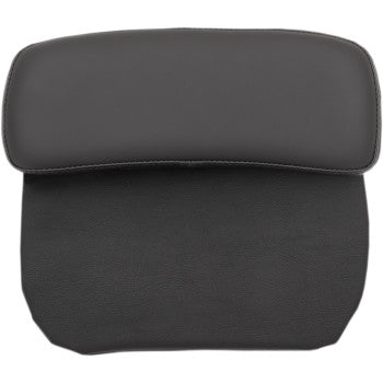 DRAG SPECIALTIES Chopped Tour-Pak Smooth Solar-reflective Leather Pad - Black