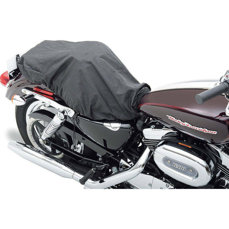DRAG SPECIALTIES Convertible EZ Glide II Backrest w/Rain Cover - Black