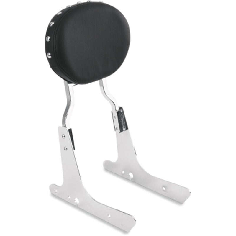 DRAG SPECIALTIES Studded Oval Sissy Bar Vinyl Pad - Black