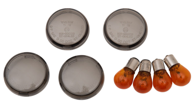 DRAG SPECIALTIES Replacement Lens / Bulb Kit - Smoked - '02-'11 VROD