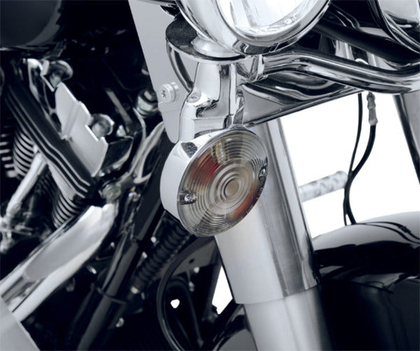 DRAG SPECIALTIES Replacement Flat Lens / Bulb Kit - Smoked