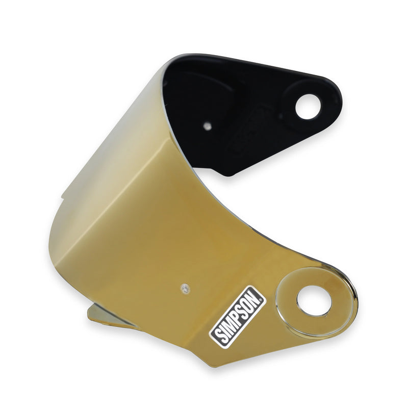 SIMPSON Mod Bandit Helmet Optional Shield - Gold Mirror