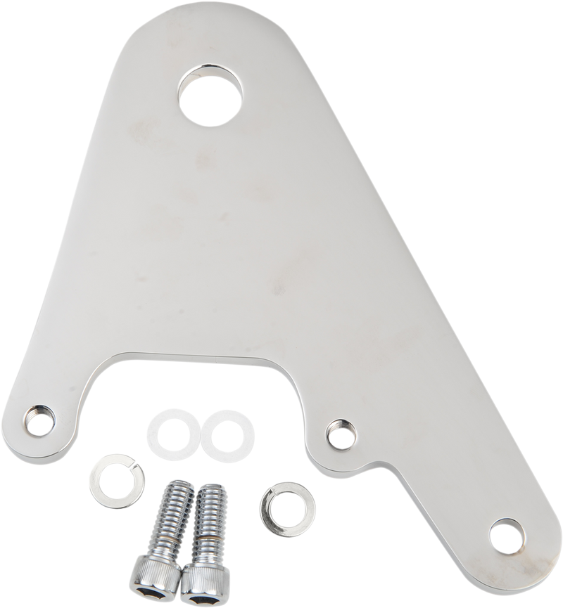 PERFORMANCE MACHINE (PM) Caliper Bracket - Chrome - Custom Frame with 3/4" Axle