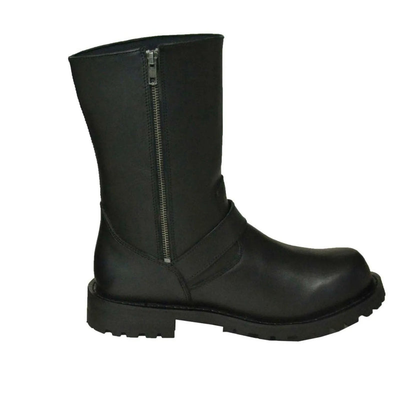 Engineer - Mens Motorcycle Biker Leather Boots