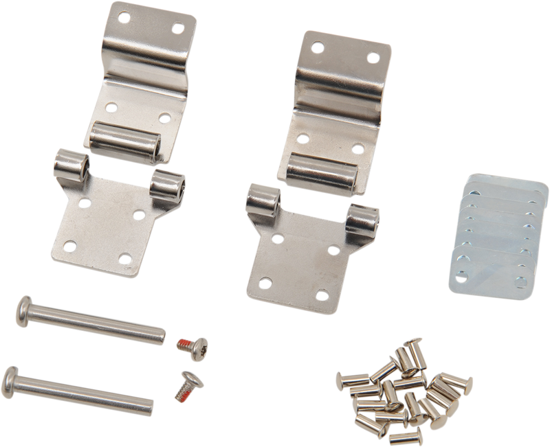 DRAG SPECIALTIES Tour-Pak Hardware Hinge Kit - FL '87-'13