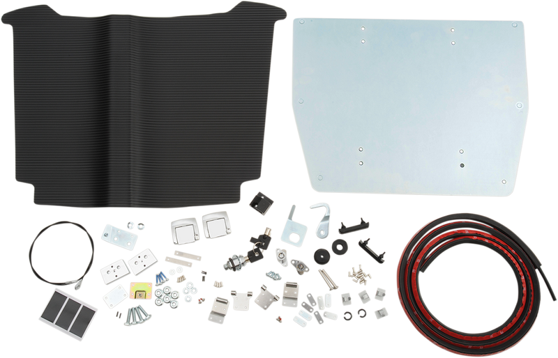 DRAG SPECIALTIES Tour-Pak Hardware Kit w/Locks - FL