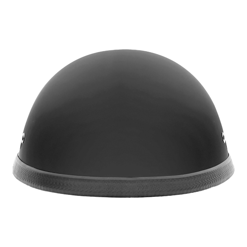 3 4 matte novelty motorcycle helmet Novelty E Z Rider- Dull Black — Lifestyle Cycles