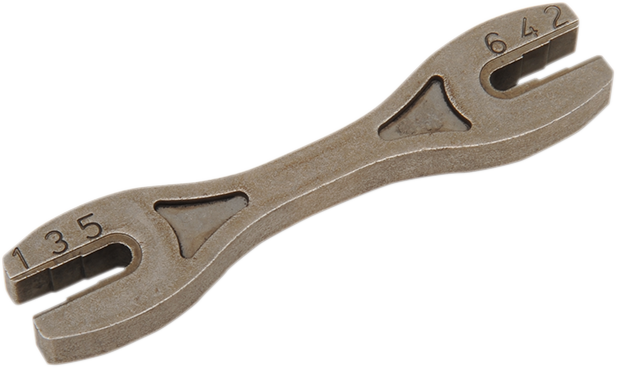 Drag Specialties 6-in-1 Spoke Wrench - Versatile Tool for Motorcycle Enthusiasts