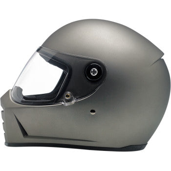 BILTWELL Lane Splitter Helmet - Flat Titanium