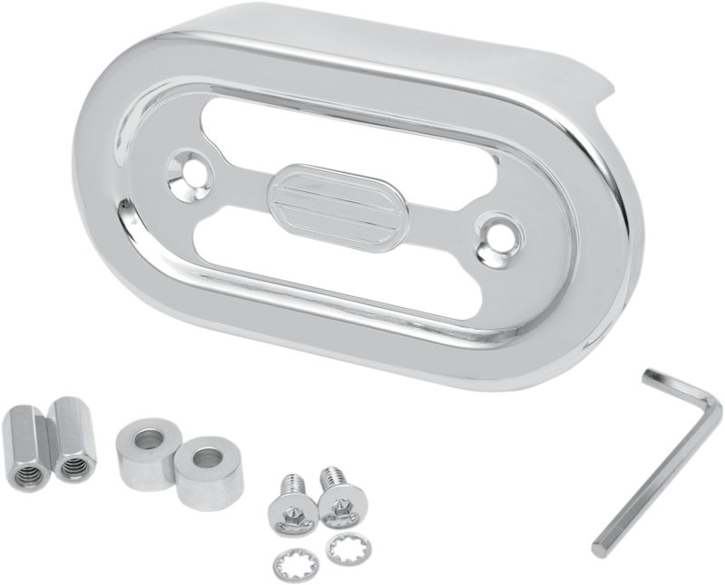 DRAG SPECIALTIES Replacement Regulator Cover - Chrome - '89-'99 FXST/FLST