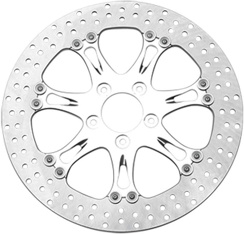 PERFORMANCE MACHINE (PM) Brake Rotor - 13" - Paramount - Chrome - '00-'17