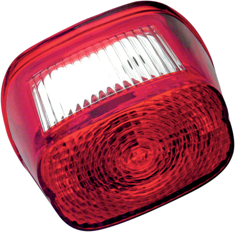 DRAG SPECIALTIES Replacement Taillight Lens - Top Tag Light - Red