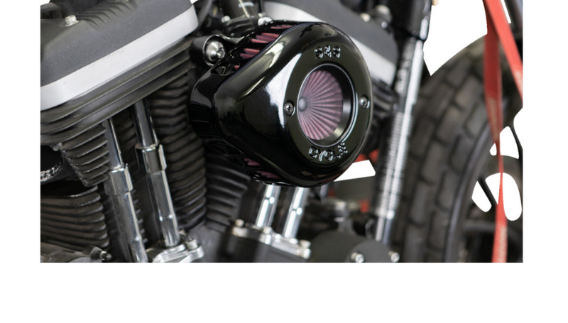S&S CYCLE Air Stinger Stealth Air Cleaner Kit - Black - XL '07-'22