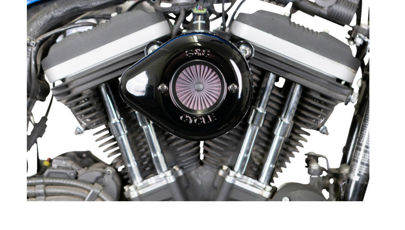 S&S CYCLE Air Stinger Stealth Air Cleaner Kit - Black - XL '07-'22
