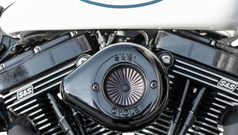 S&S CYCLE Air Stinger Stealth Air Cleaner Kit - Black - FL / FX '01-'17