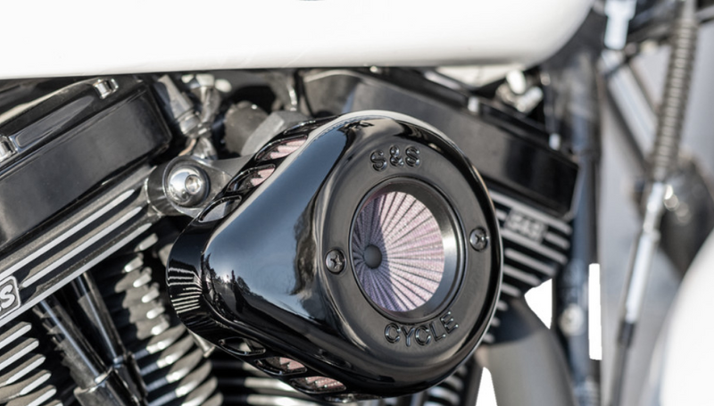 S&S CYCLE Air Stinger Stealth Air Cleaner Kit - Black - FL / FX '01-'17