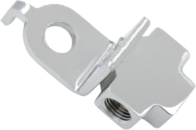 DRAG SPECIALTIES Replacement Front Brake Line Tee - Chrome - 3/8"-24