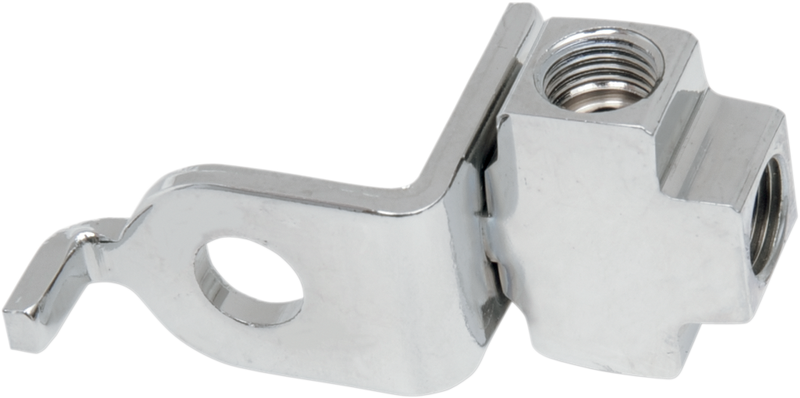 DRAG SPECIALTIES Replacement Front Brake Line Tee - Chrome - 1/8" NPT