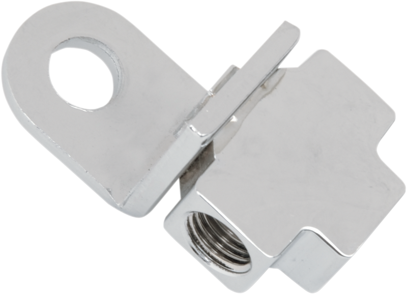 DRAG SPECIALTIES Replacement Front Brake Line Tee - Chrome - 3/8-24