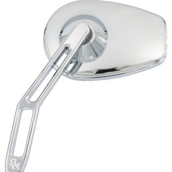 PRO-ONE PERF.MFG. Mirror - Micro w/ V2 Cut-Out Stem - Oval