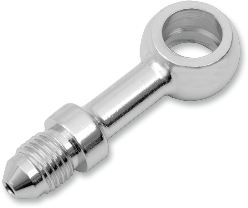 DRAG SPECIALTIES Banjo Fitting - Chrome - 3/8" - Straight
