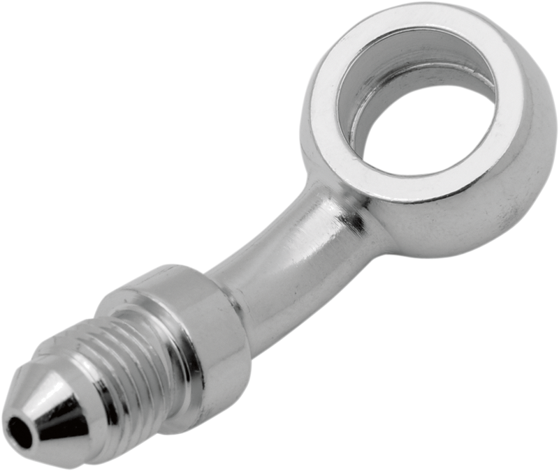 DRAG SPECIALTIES Banjo Fitting - Chrome - 7/16" - 35 Degree