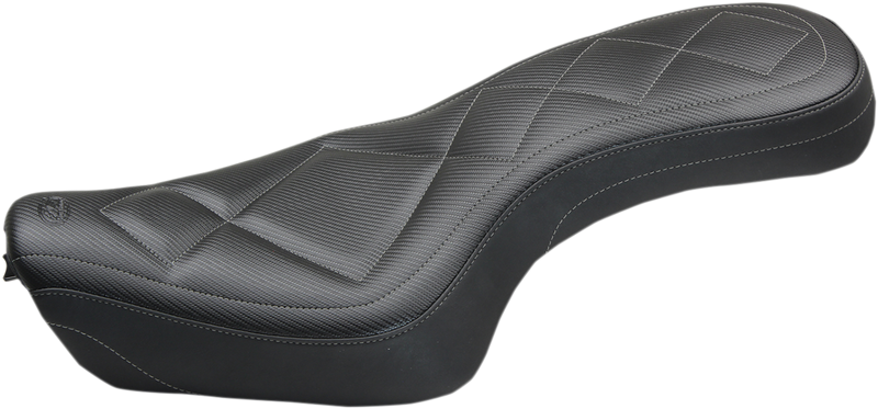 MUSTANG Super Tripper™ One-Piece 2-Up Seat- Carbon - Sportster '04-'21
