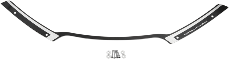 PERFORMANCE MACHINE (PM) Windshield Trim - Scallop - Contrast Cut - '15-'21 ROAD GLIDE