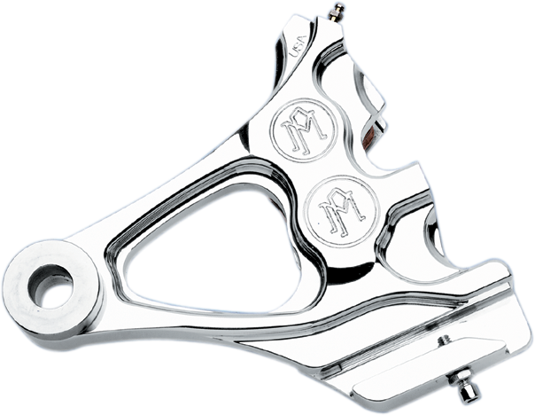 PERFORMANCE MACHINE (PM) Caliper - Rear - Chrome - '87-'99 Softail