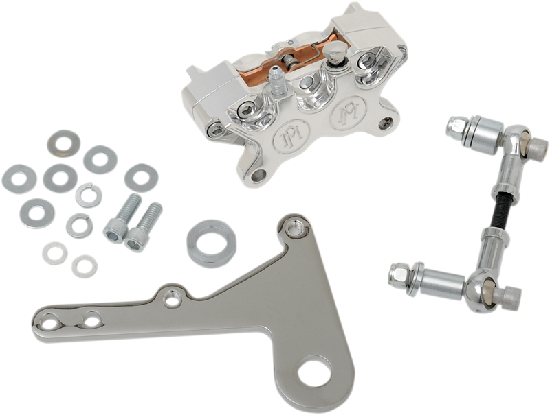 PERFORMANCE MACHINE (PM) Front Caliper - 10" - Polished - '73-'83 TOURING