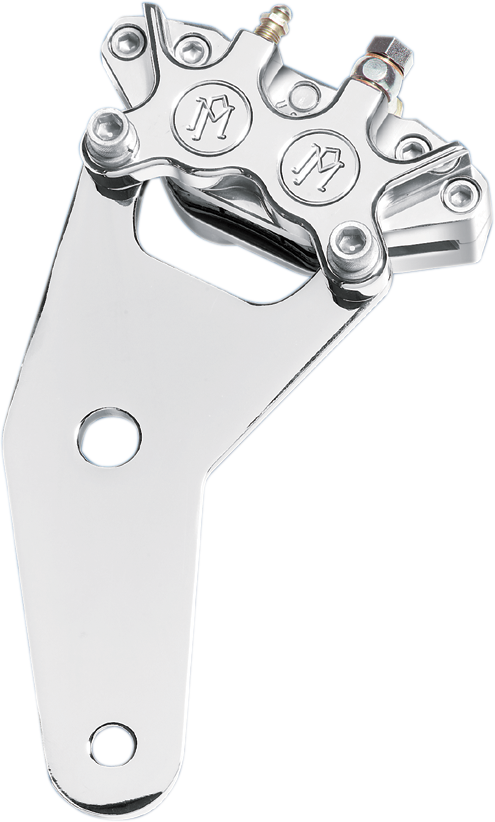 PERFORMANCE MACHINE (PM) Rear Caliper - 10" - Chrome - '73-'80 TOURING