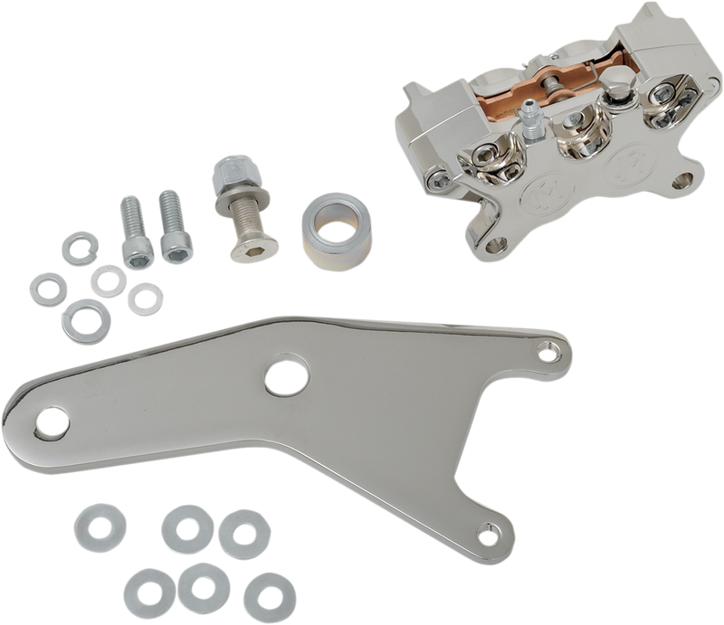 PERFORMANCE MACHINE (PM) Rear Caliper - Chrome - 11.5" - '81-'83 SOFTAIL