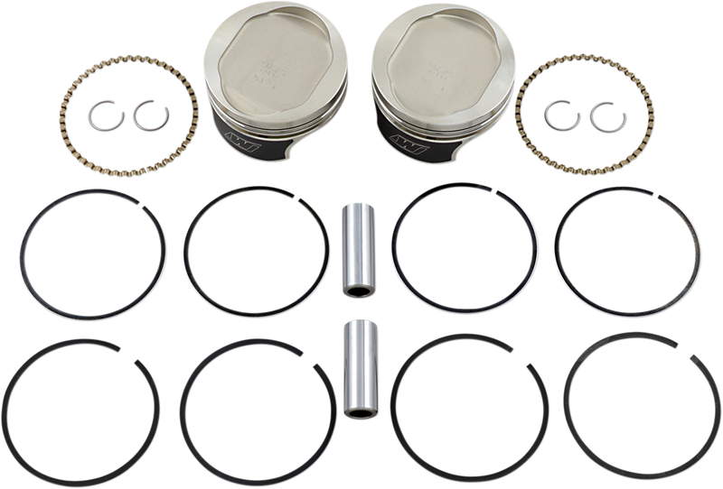 WISECO Tracker* Series Piston Kit - 3.508" - 883 cc Bored to 1200 cc - +0.010" - 883 XL