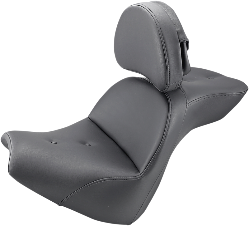 SADDLEMEN Explorer RoadSofa™ Seat - with Backrest - Softail '18-'23