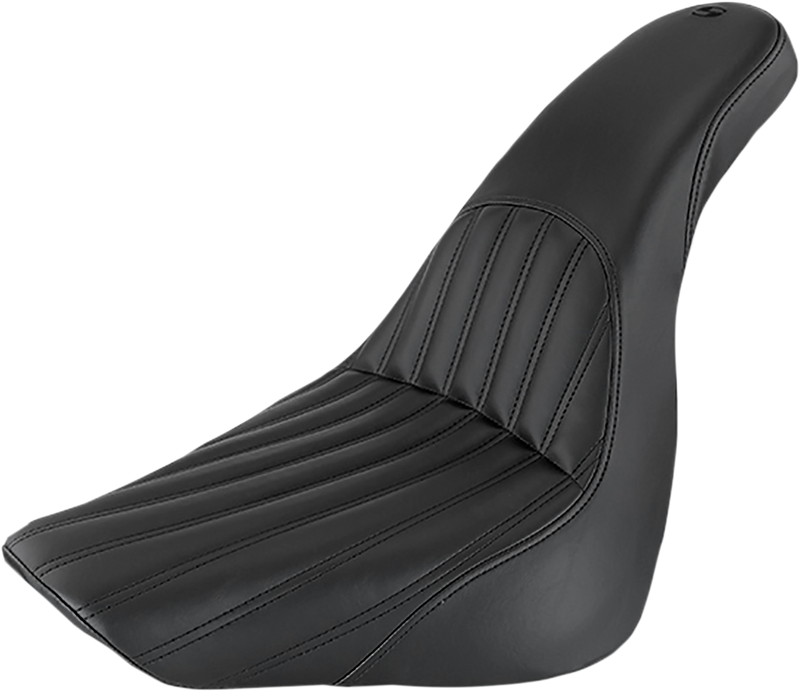 SADDLEMEN Seat - Profiler™ - Black - Smooth - Softail '18-'24