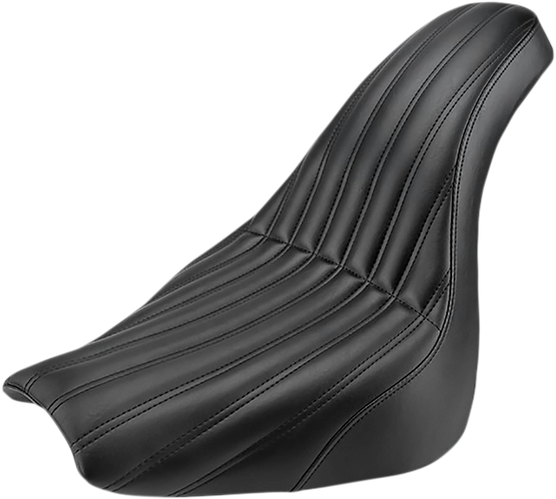 SADDLEMEN Knuckle Profiler* Seat - Black - '18-'20 SOFTAIL