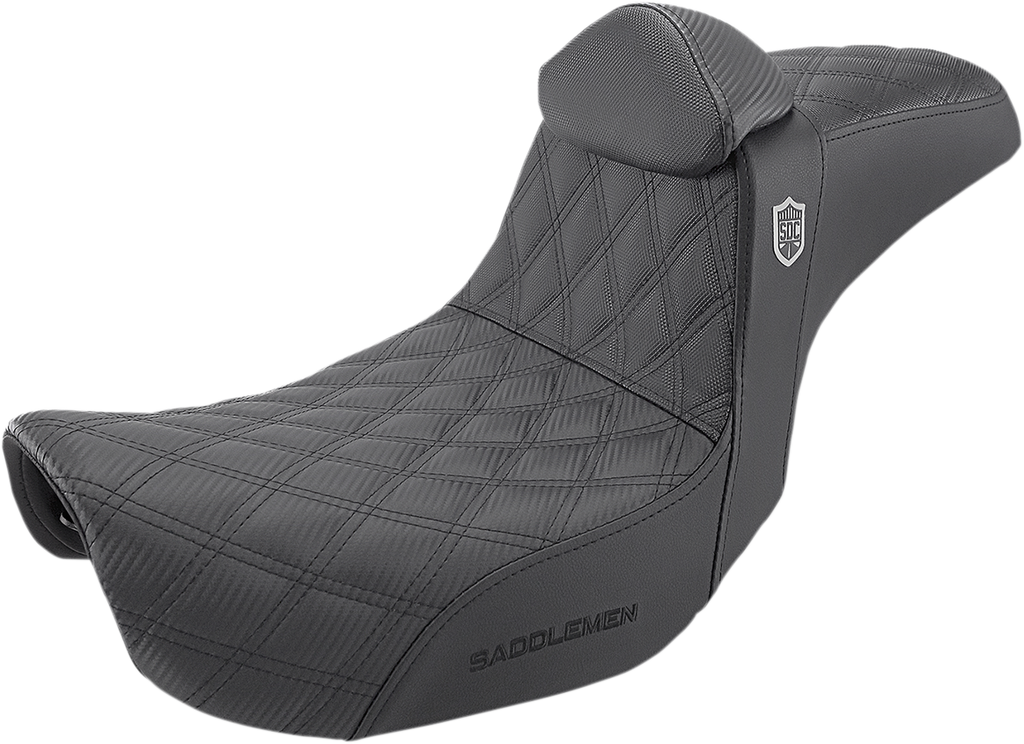 SADDLEMEN Pro Series SDC Performance Seat - w/ Backrest