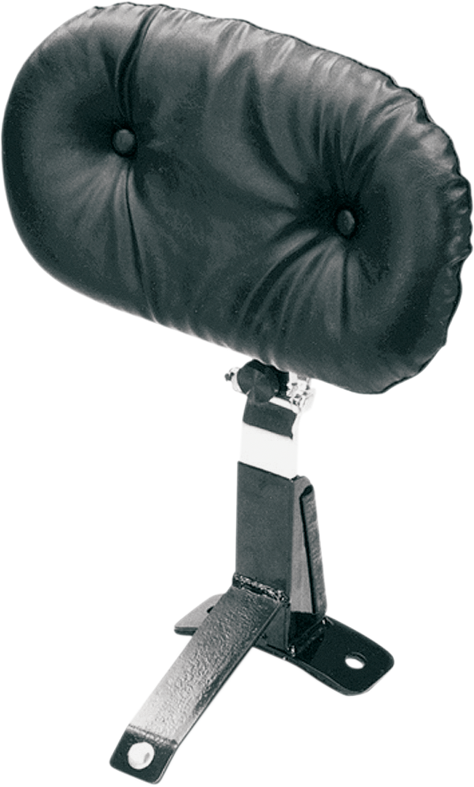 MUSTANG Regal Driver Backrest Kit - Black - FLH/FLT '97-'07