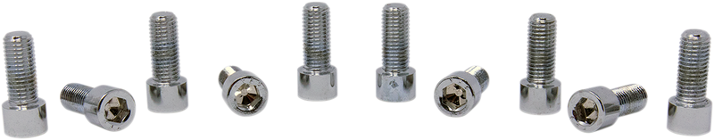 DRAG SPECIALTIES Replacement Fine Thread Socket-Head Bolt - Smooth - 5/16"-24 x 3/4" - 10-Pack